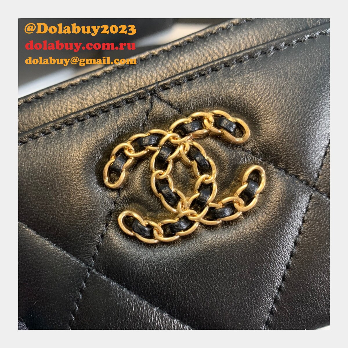 Replica AP0941 Wallets Black Handbags Online