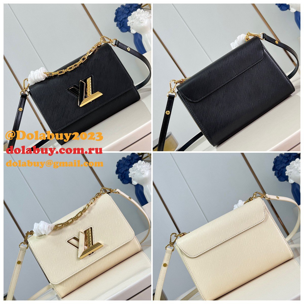 Louis Vuitton Twist Inspired Epi M24631/M24630 High Bag