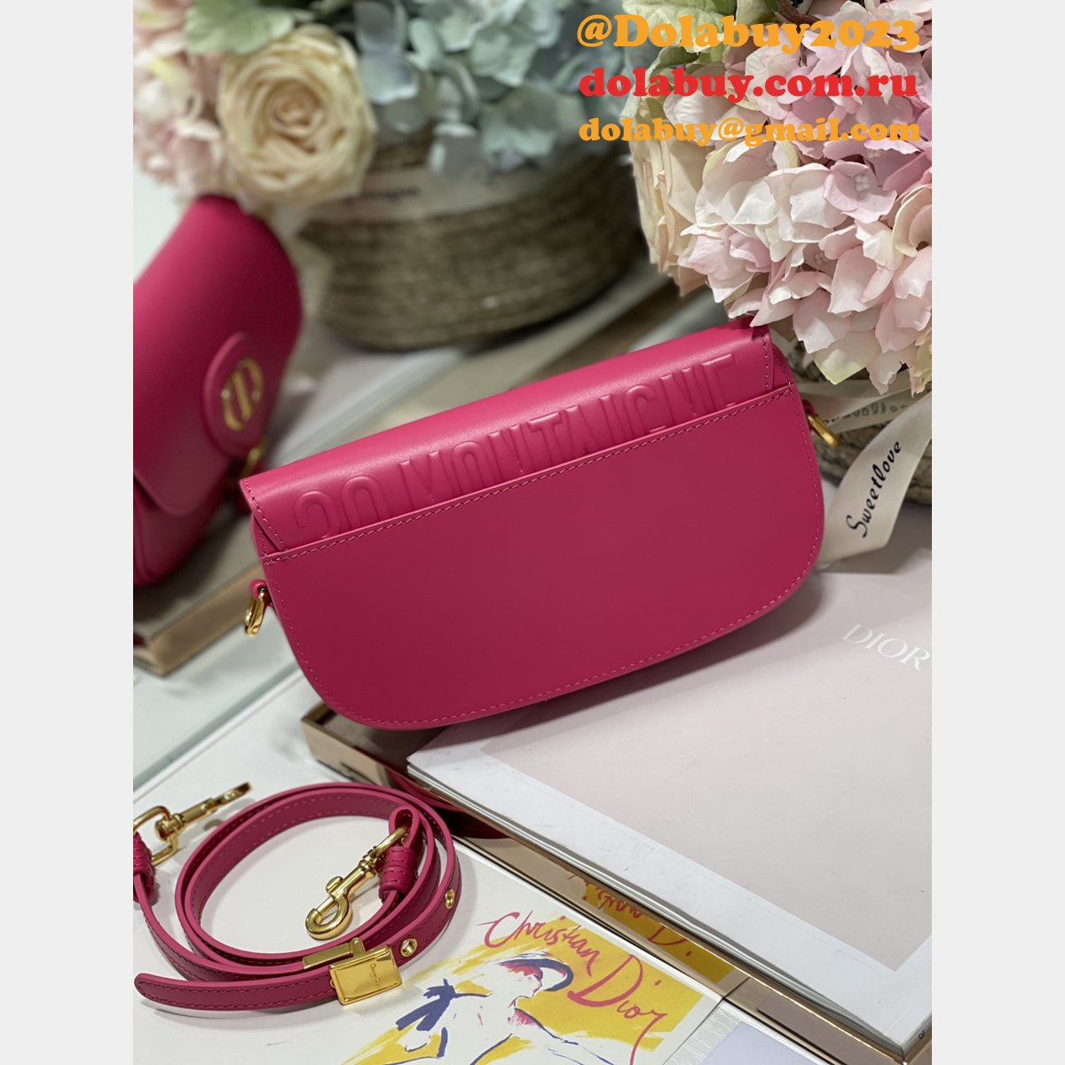 Dior Bobby East West 9327# Best Quality Replica Bag