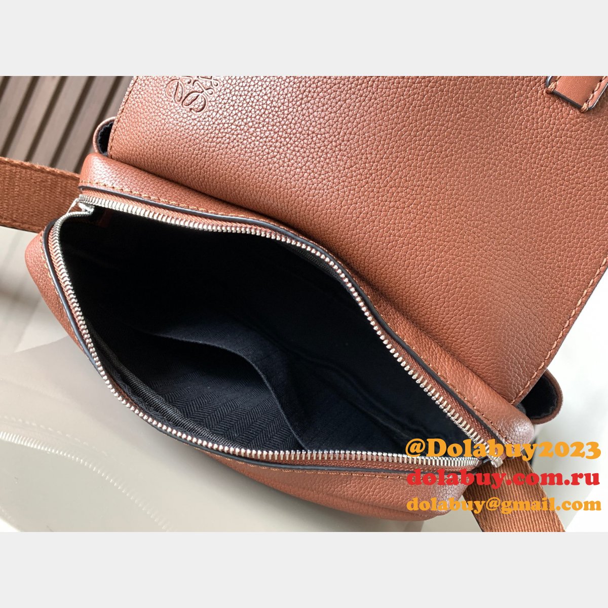 Top Quality Designer loewe military messenger 9012