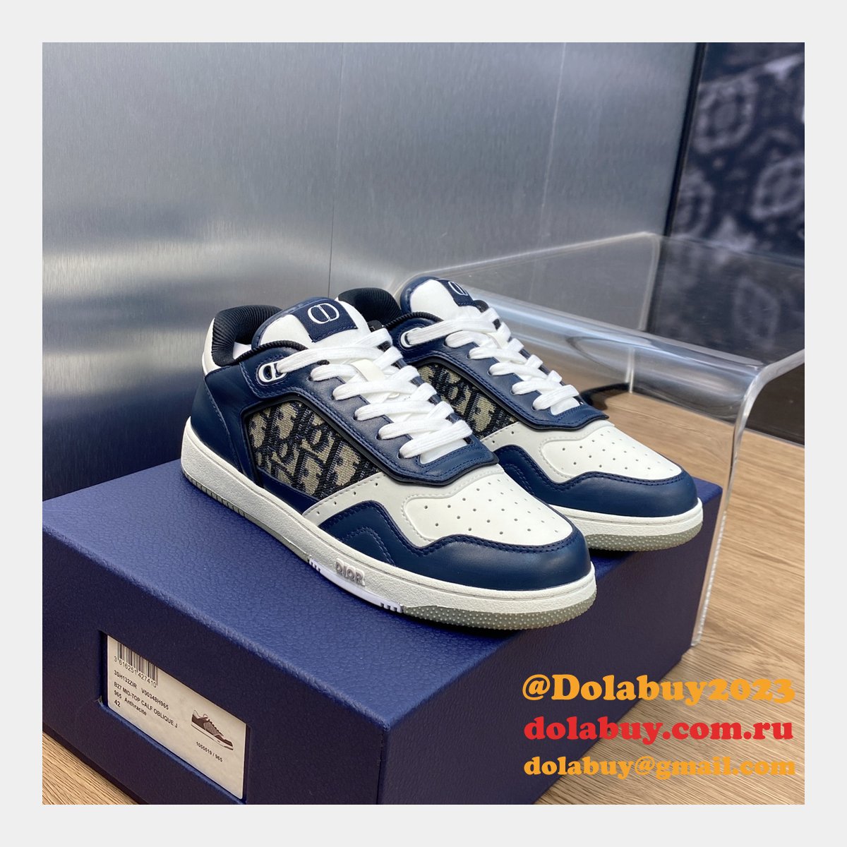 DIOR LOW-TOP SNEAKER Top Quality