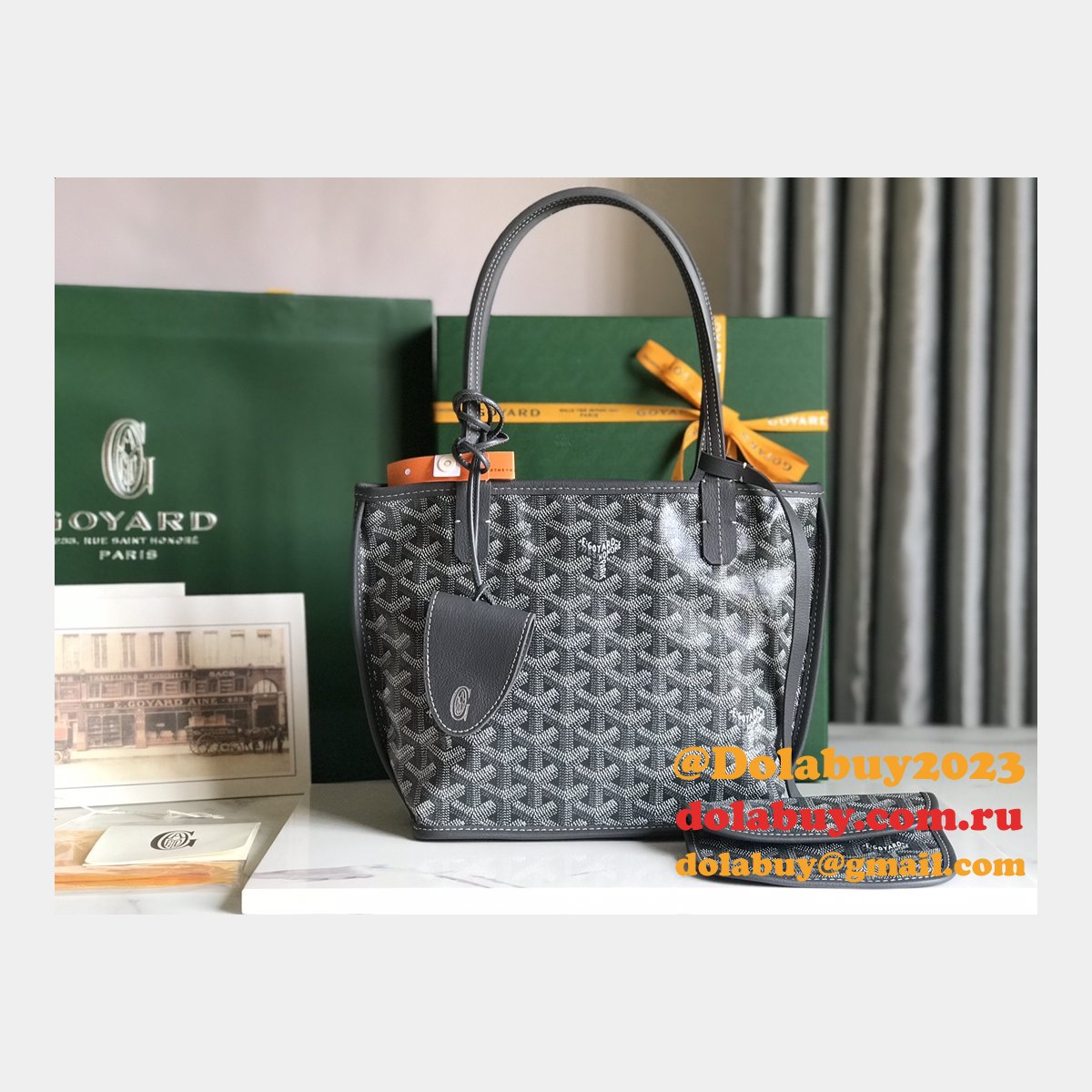 Shop High Quality Replica Saint Louis 020660 Goyard Handbag