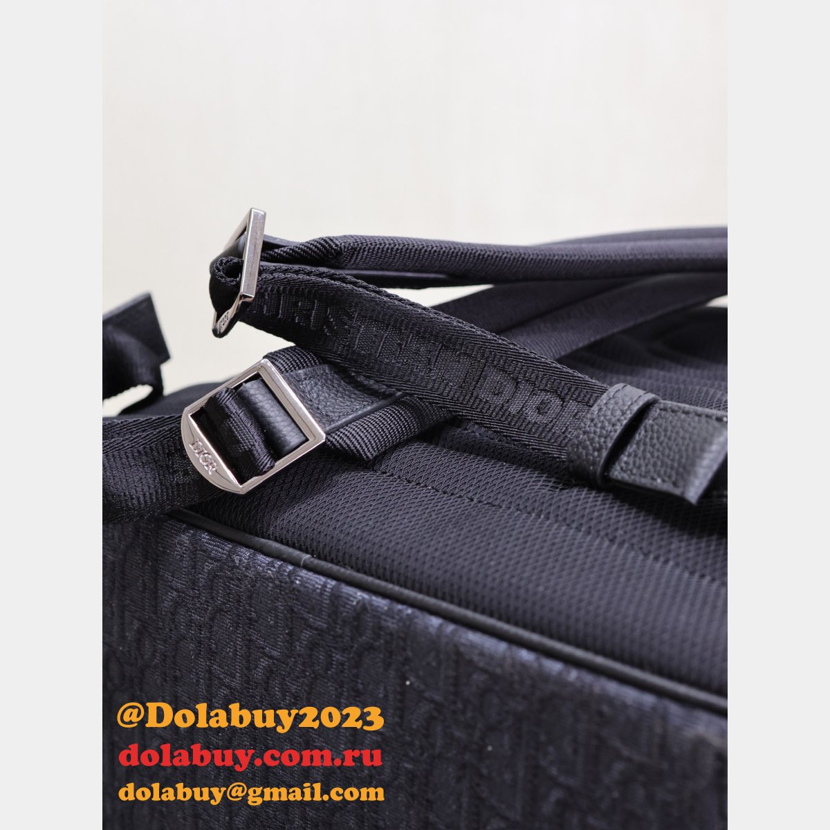 Best Replica Dior Saddle Zip Backpack