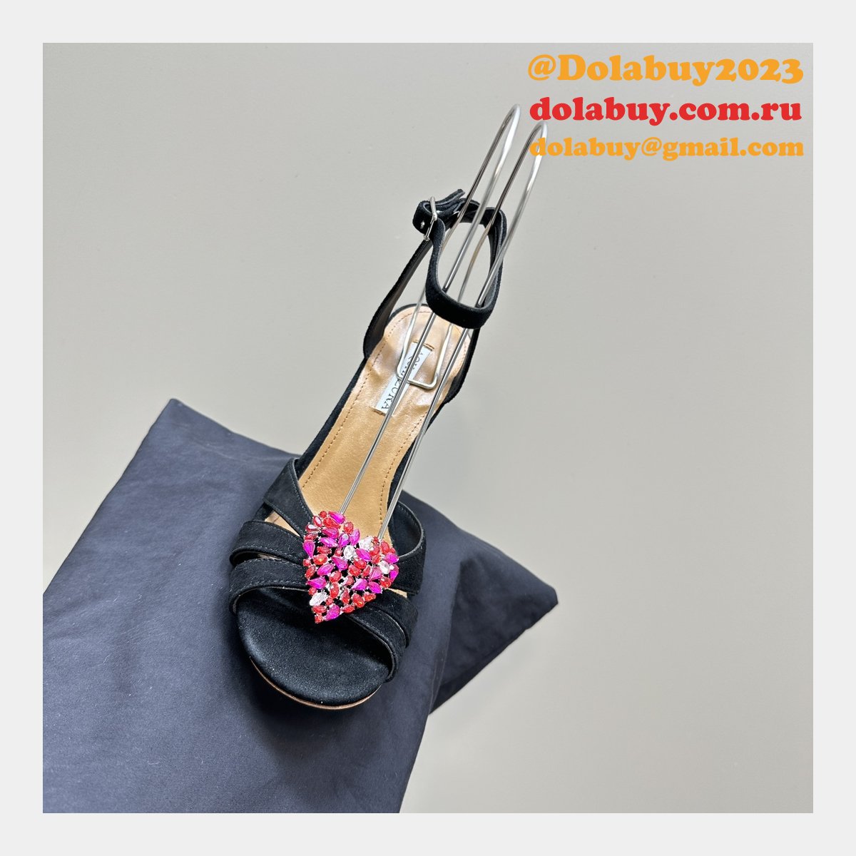 Wholesale Cheap Aquazzura Heels 8.5cm Sandals Perfect Shoes