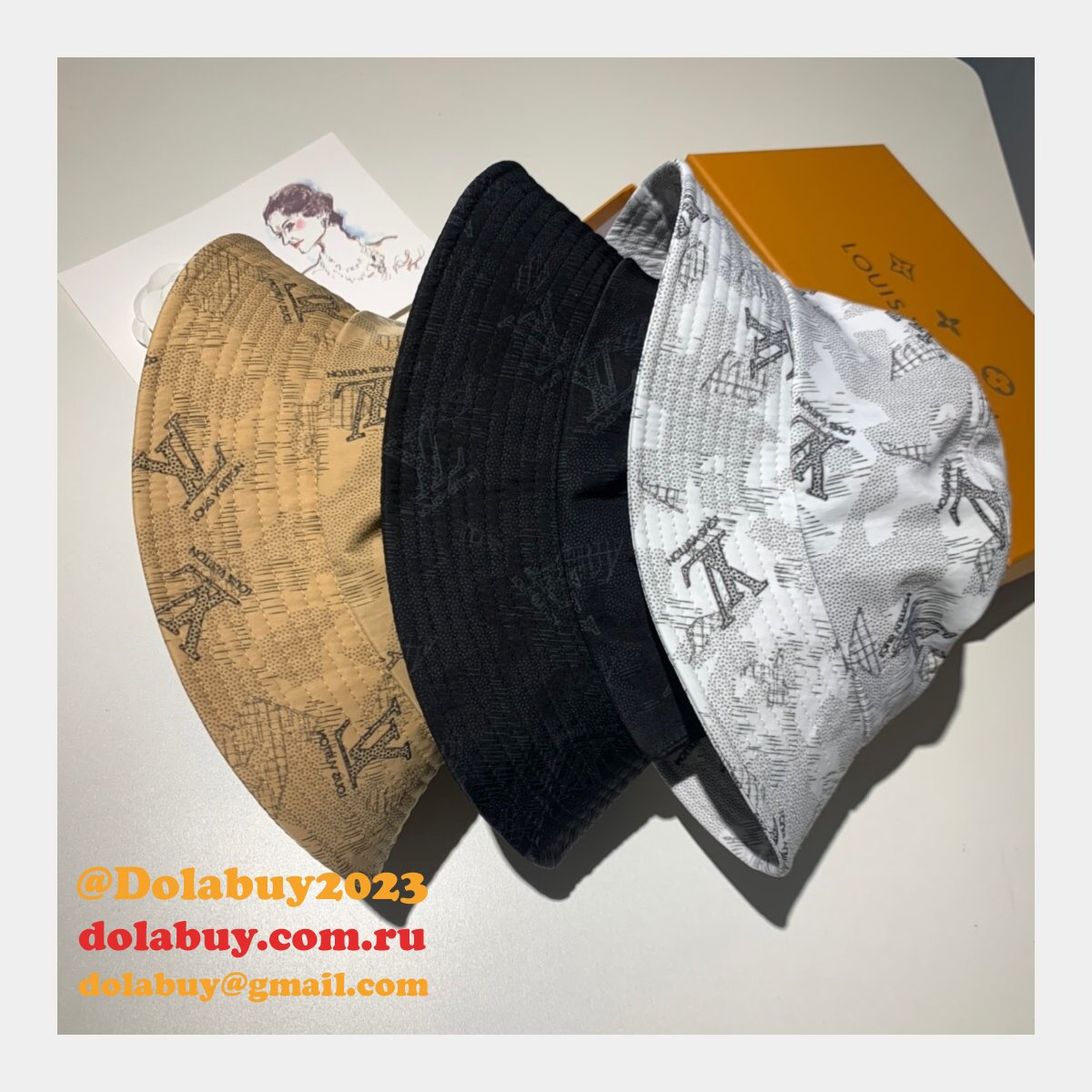 2020 Louis Vuitton new fisherman Wholesale hat