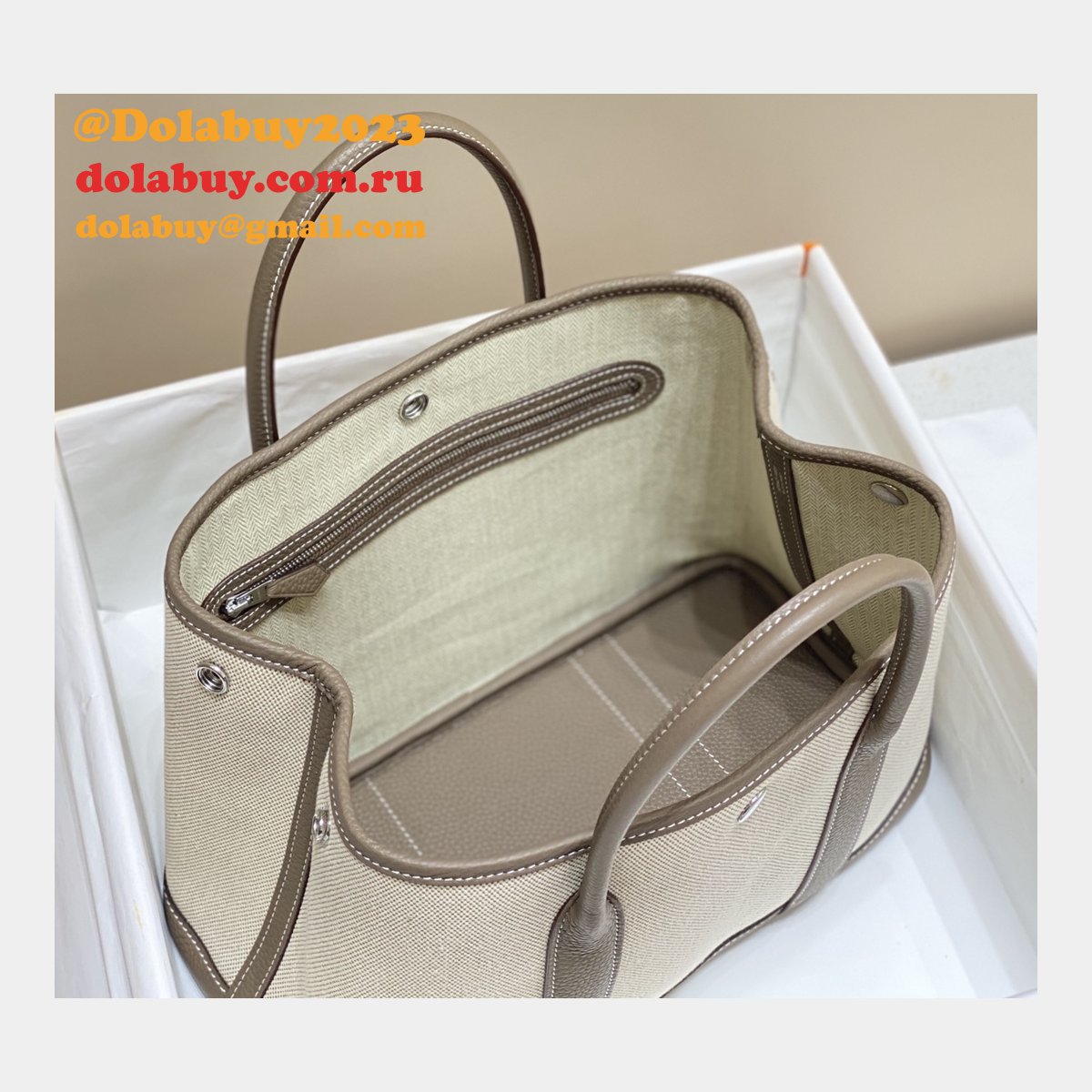Garden Party Hermes Replica Bags Are Made Of Top Quality Leather