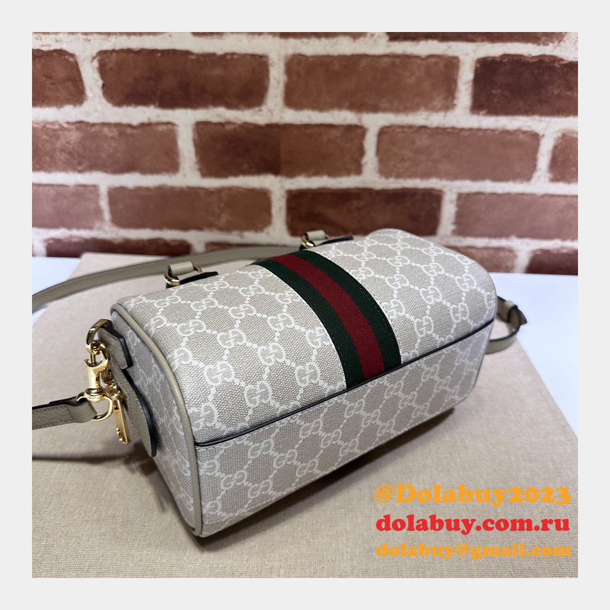 ophidia gg 772053 G*u*i replica crossbody top handle 1:1 mirror bag