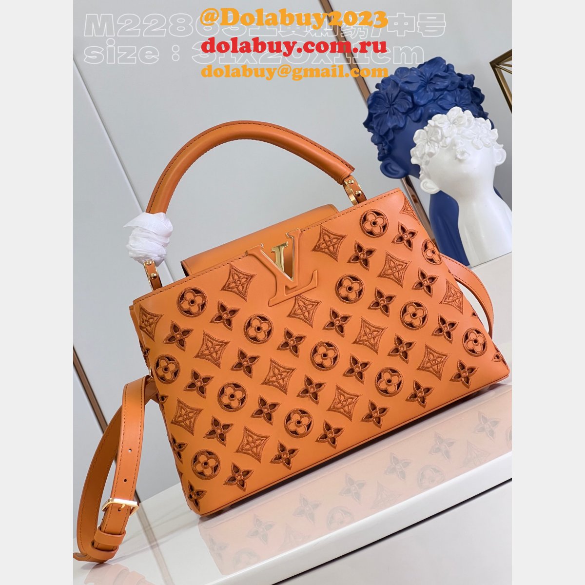 Fashion M22863 Capucines Replicas Louis Vuitton High Quality Bag