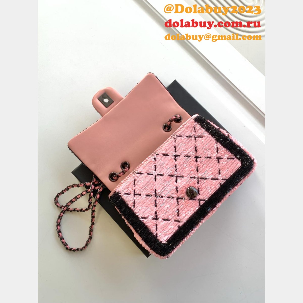 Knockoff 1:1 Mirror Top Handle Flap Classic AS4561 20CM Handbag