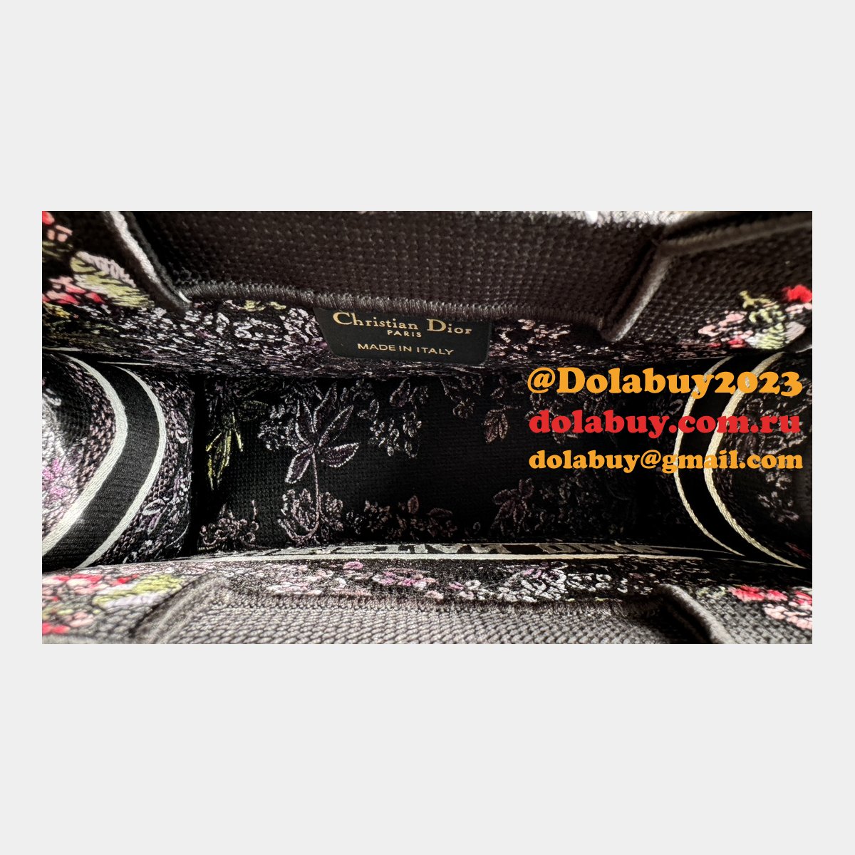 Top Quality Copy Christian Dior CD Book Tote Bags