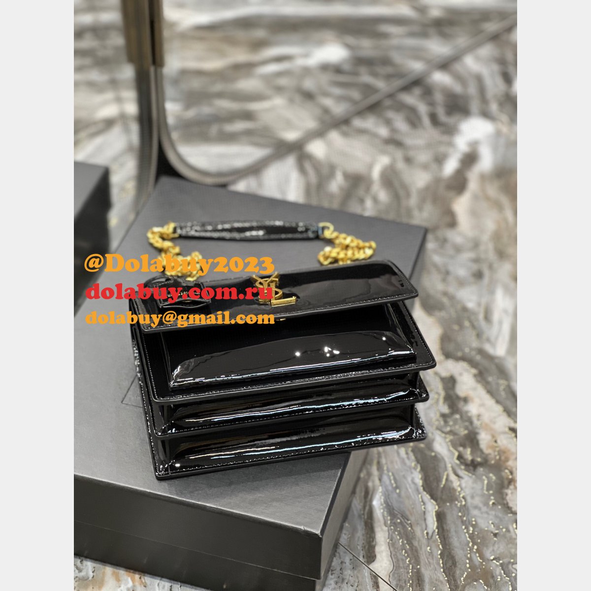 AAA+ YSL Sunset bag Counter Quality Replica bag