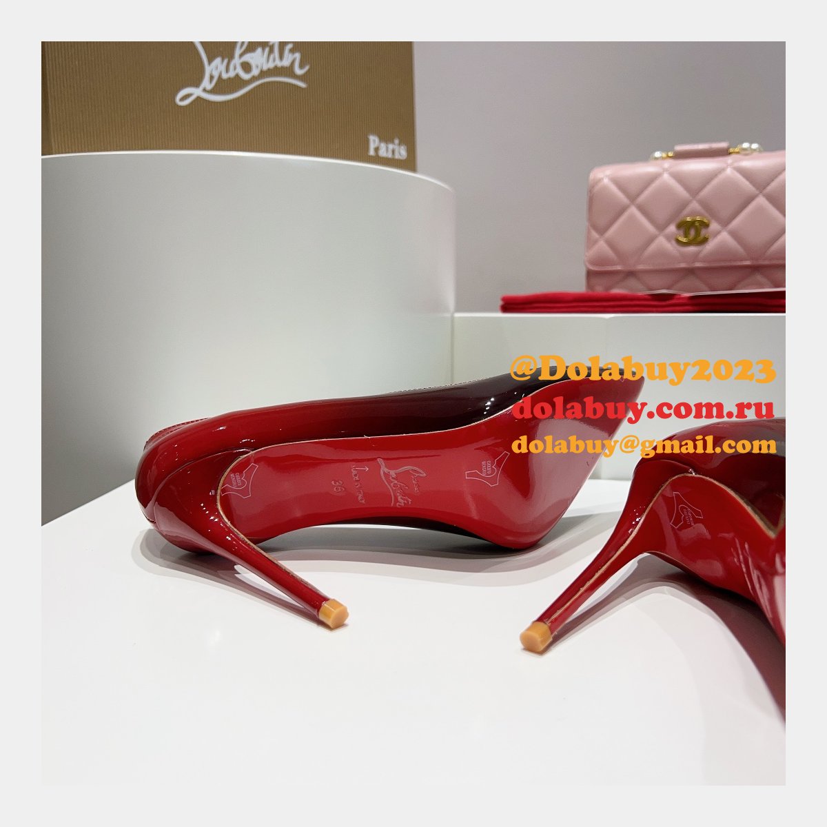 7 Star TOP Christian Louboutin High Quality Best HIGH HEEL SHOES