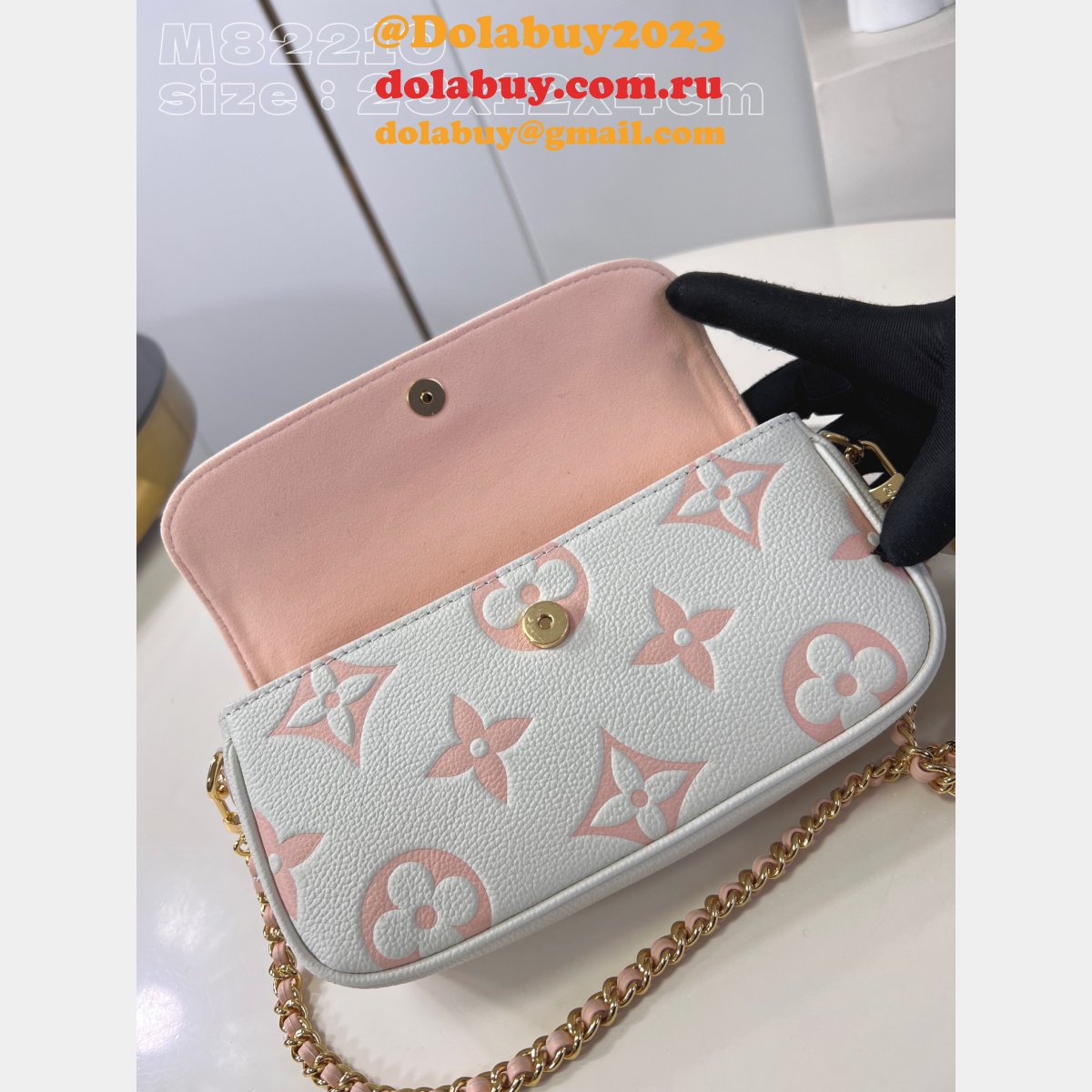 Wallet on Chain Ivy Fashion M82210 Copy Louis Vuitton Bag