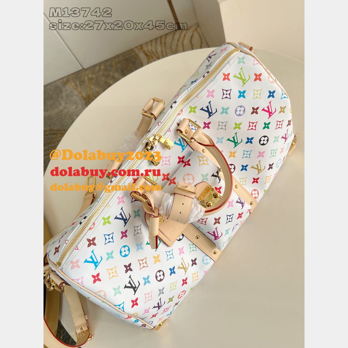 Louis Vuitton Duplicate LV x TM Keepall Bandoulière 45 M13742 Bag