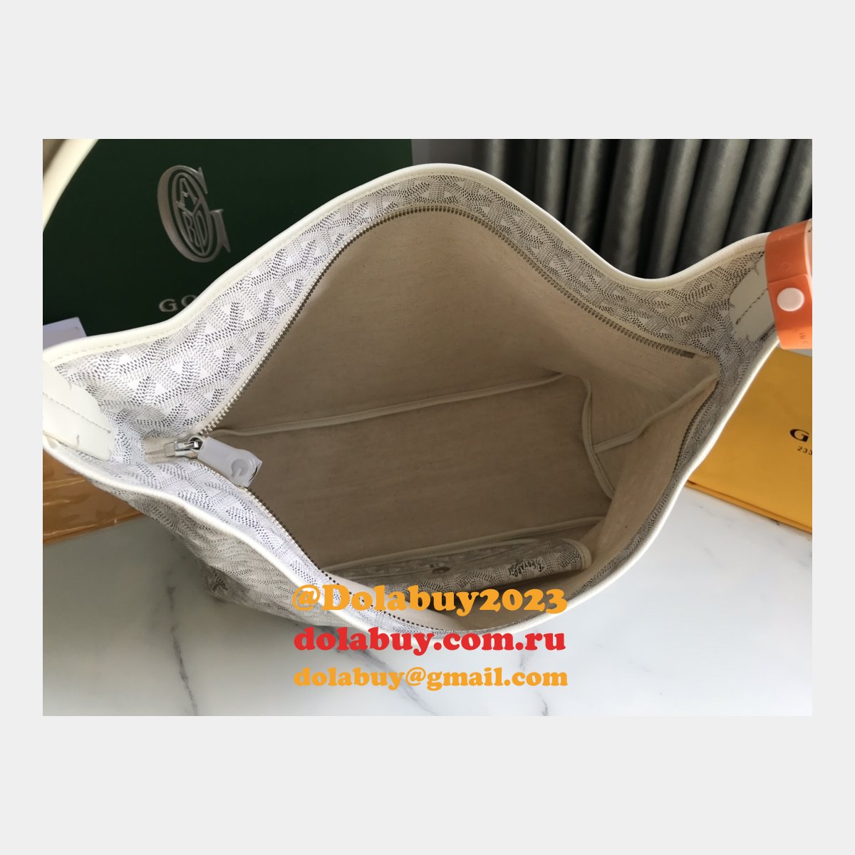 Designer Goyard Hobo Bohème Saint Louis Artois Replica Bag