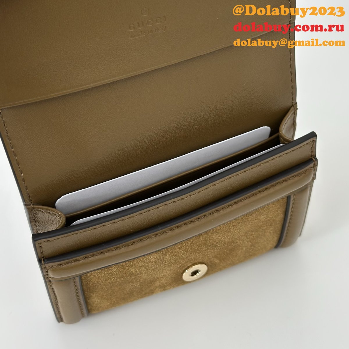 G*u*i wholesale 818795 blondie card case leather wallets