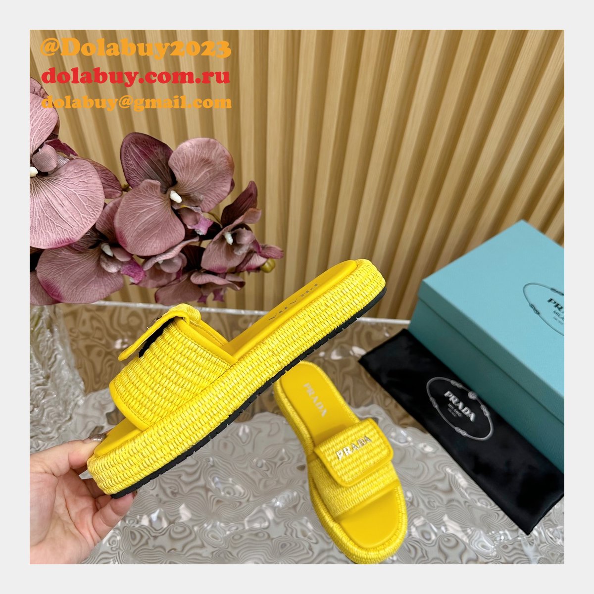 Best Prada 7 Star summer slipper Wholesale