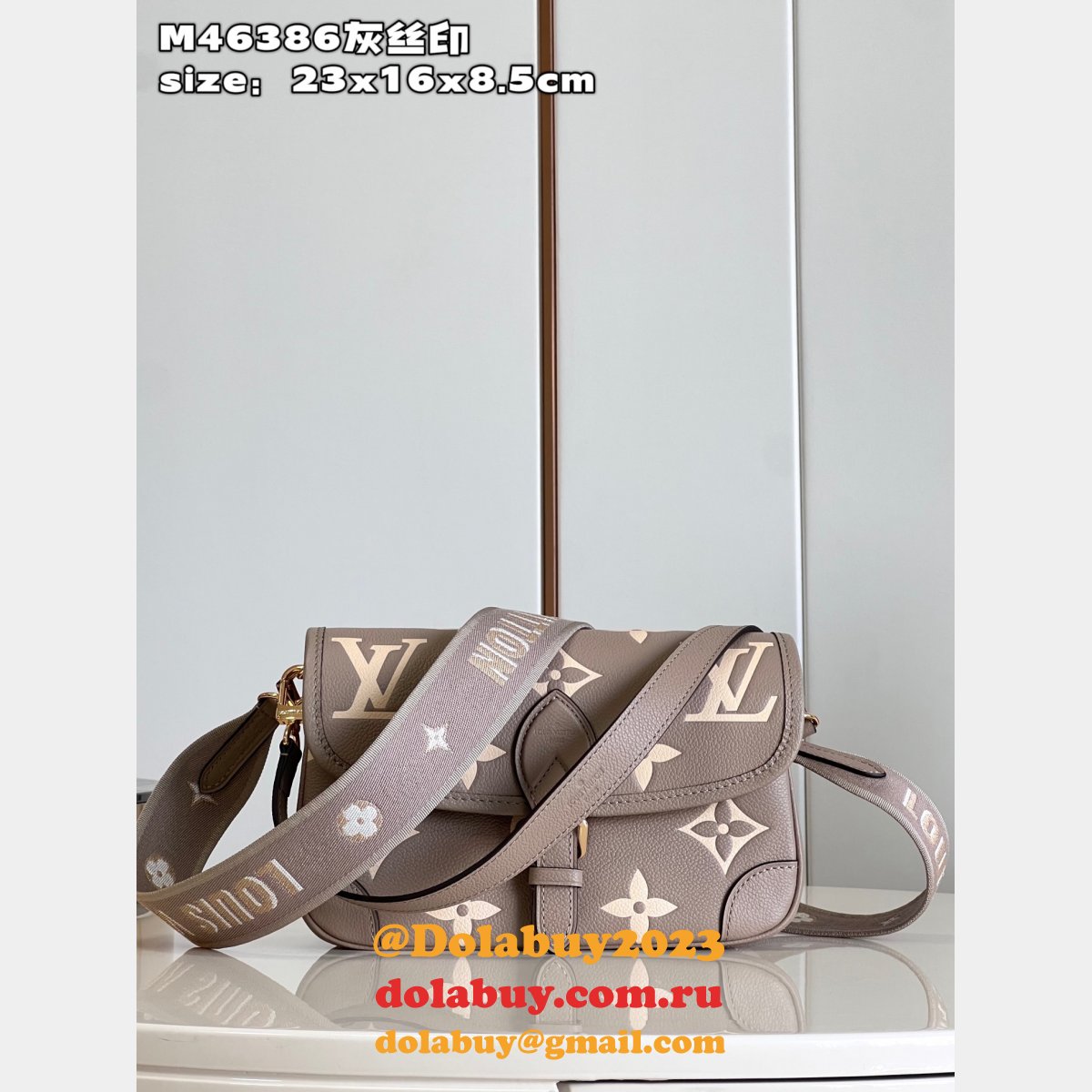 Diane Louis Vuitton Replica Monogram Empreinte M46386 AAA+ Bag