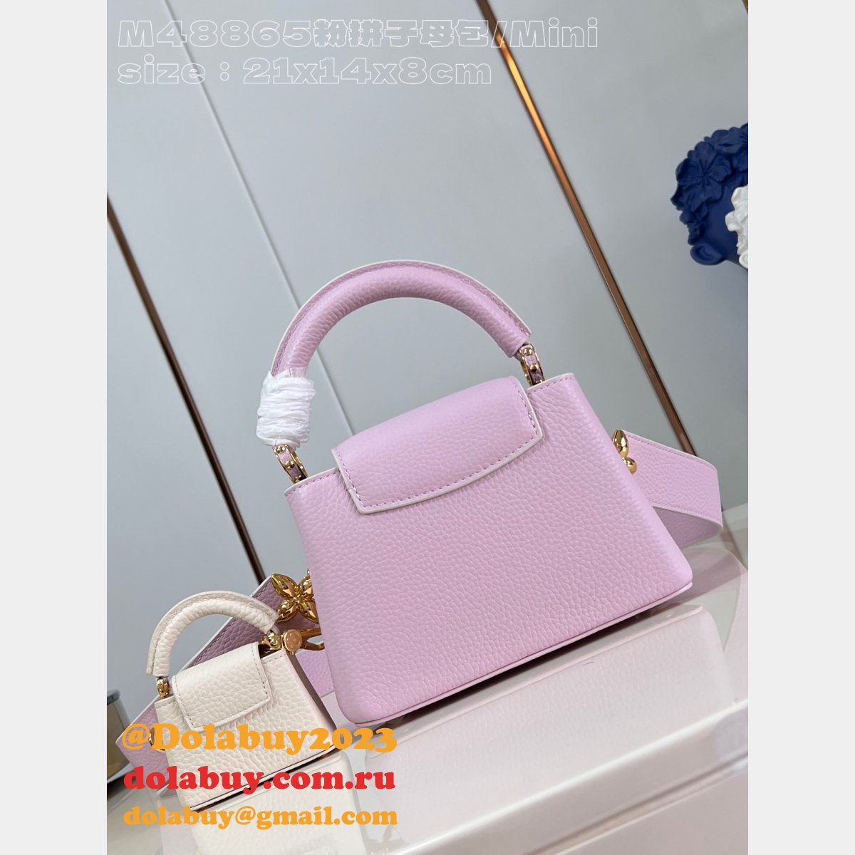 Louis Vuitton 7 Star M48865 Mother-Child Capucines High-Quality Replica Bags