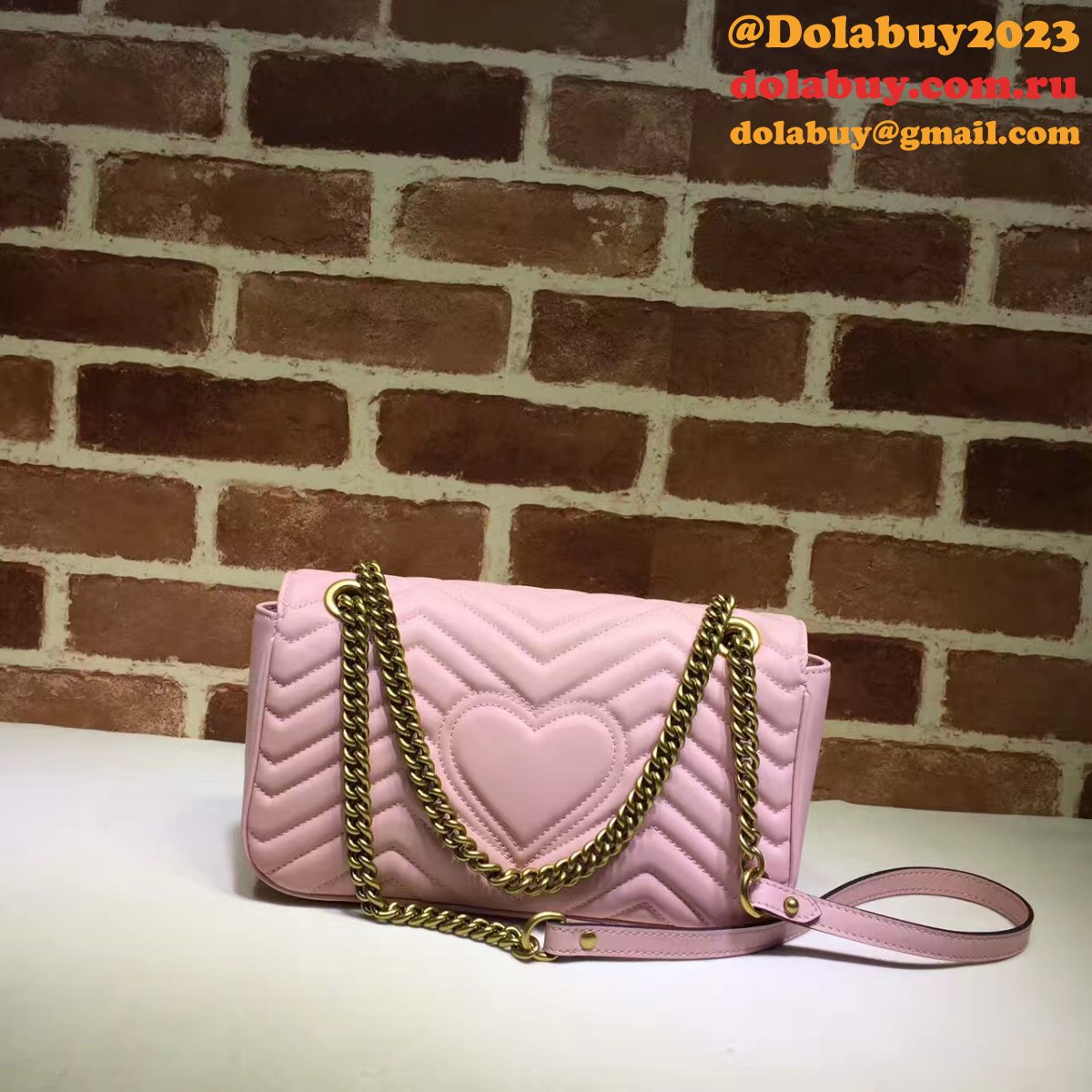 G*u*i gg marmont replica 443497 ladies shoulder bag