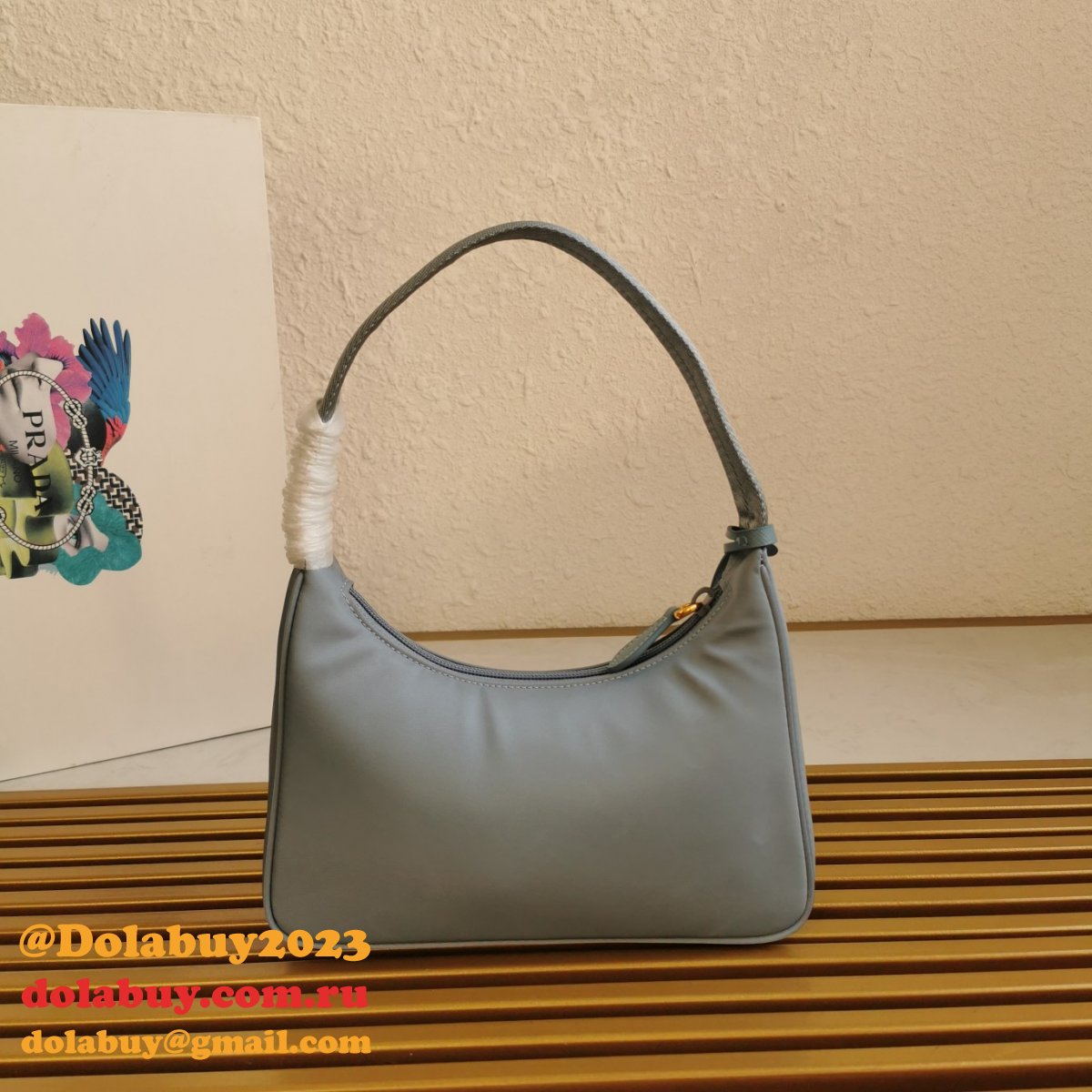 Hobo Bags Prada 1NE515 AAA High Quality Replica Bags