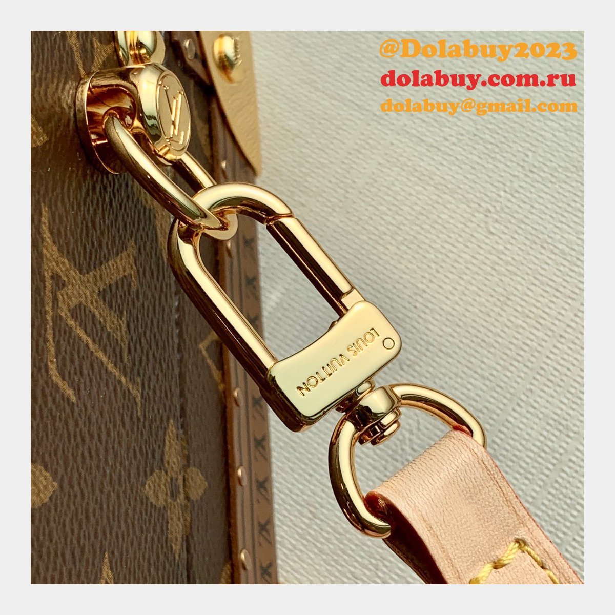 Louis Vuitton AAA+ Valisette Tresor Monogram M45673 Replica Bag