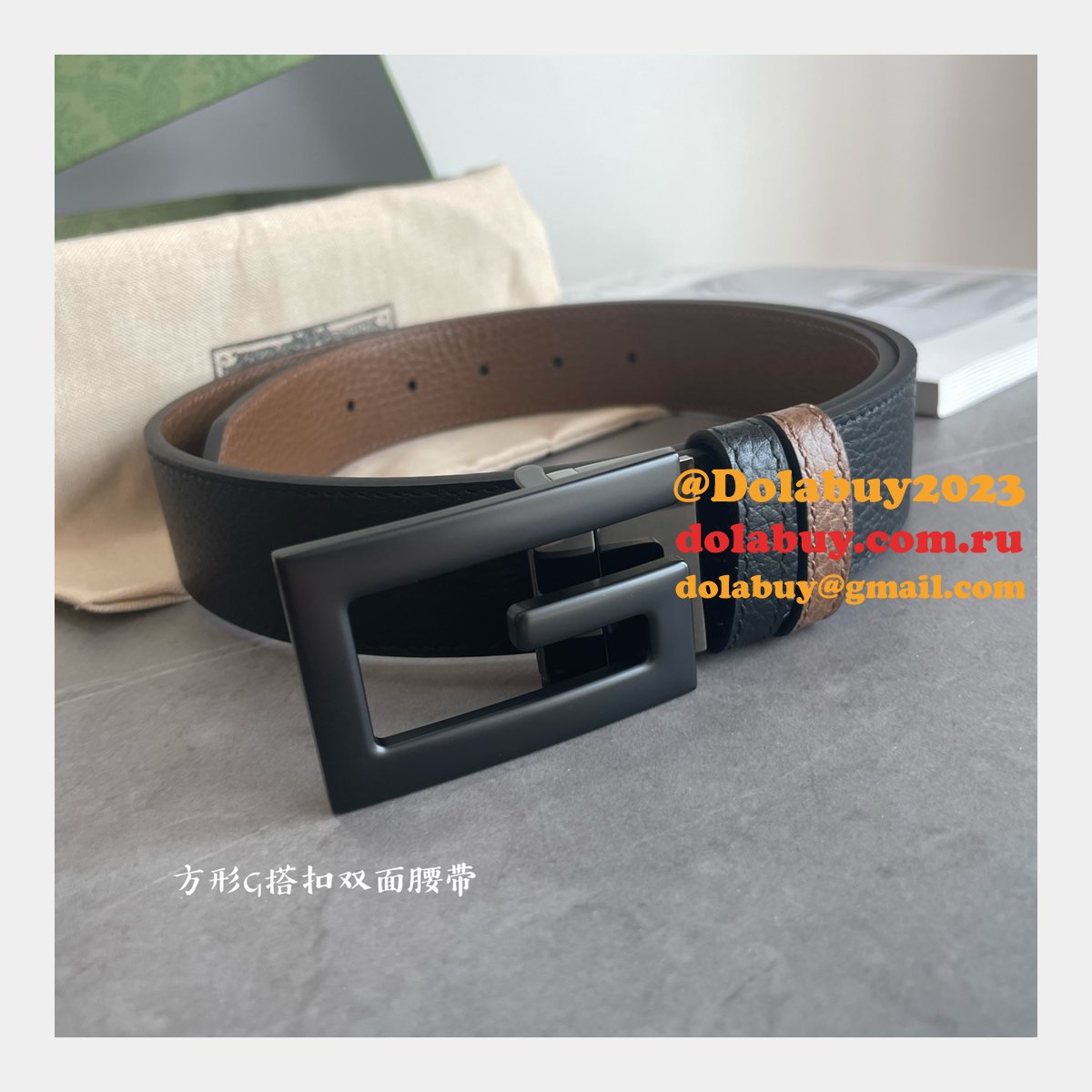Replica GG 35mm Designer Top Quality Belt