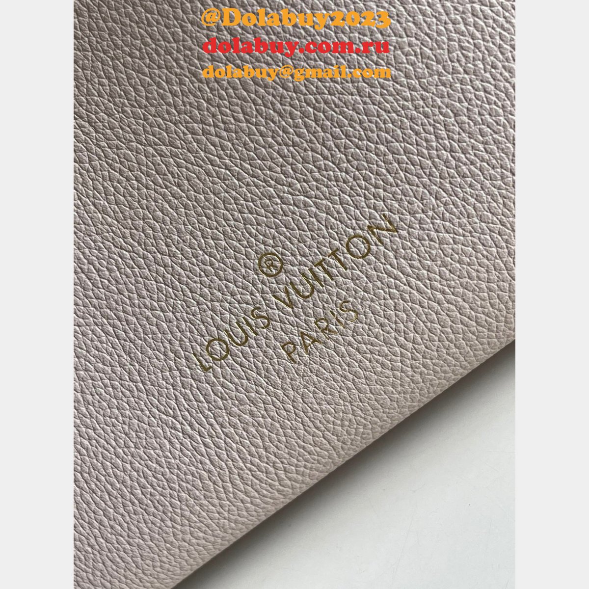 High Quality Louis Vuitton M57729/M57728 On My Side PM Greige/Black