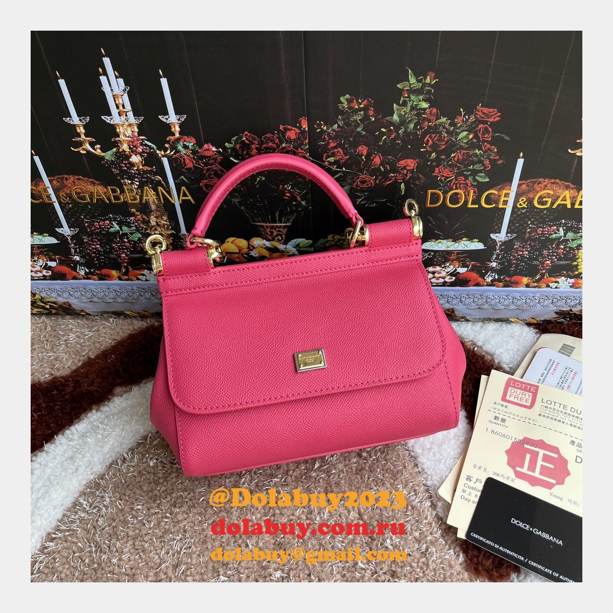 Dolce & Gabbana High Quality Replica 4135 Sicily Bag