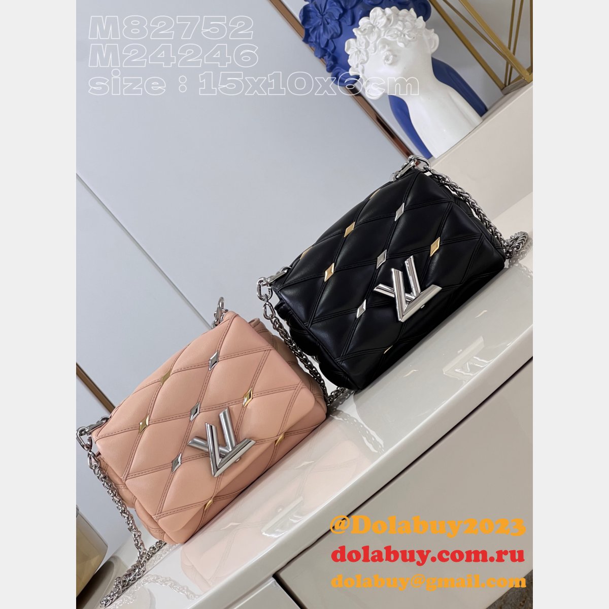 Pico GO-14 Malletage M82752/M23569 Louis Vuitton Replica Bag