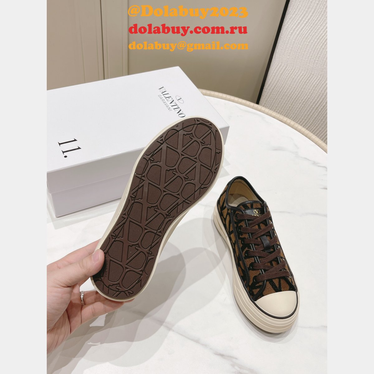 Replica Valentino One Stud Vlogo 3D TPU Casual Sneakers AAA+ Shoes
