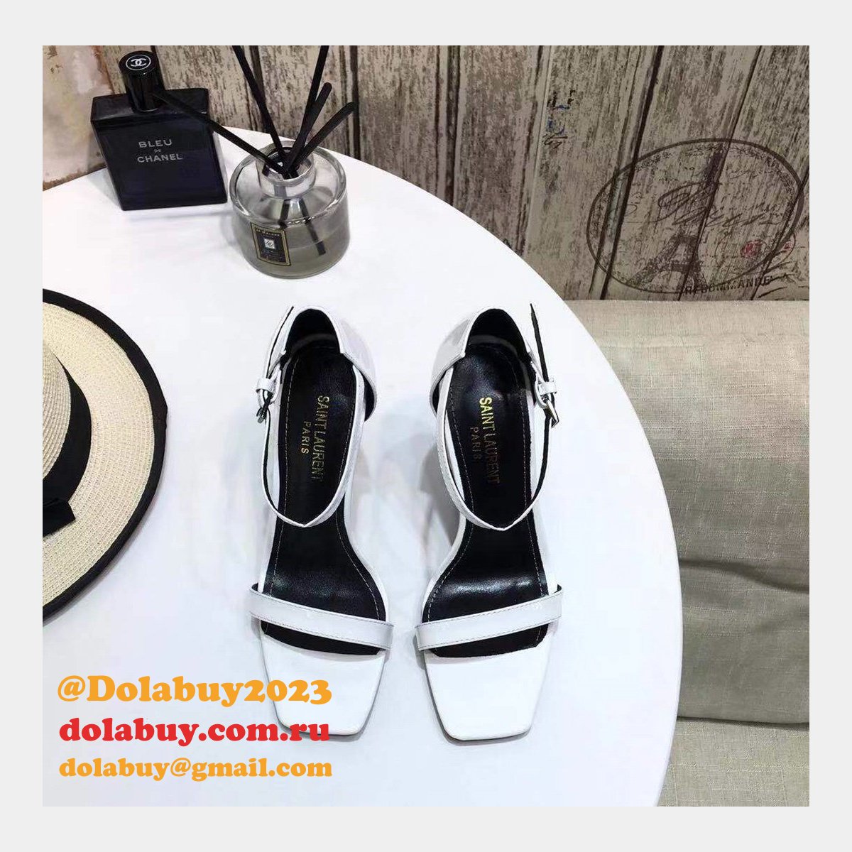 Saint Laurent High Heel Sandals 008