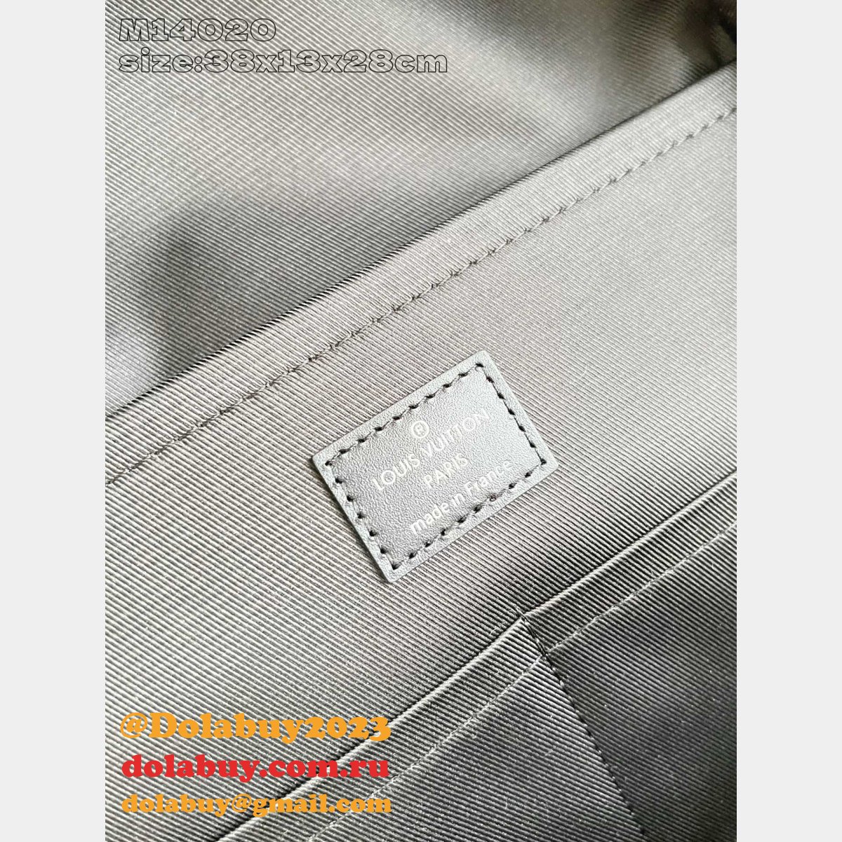 Designer Louis Vuitton M14020 Discovery Slim Backpack Inspired Bag