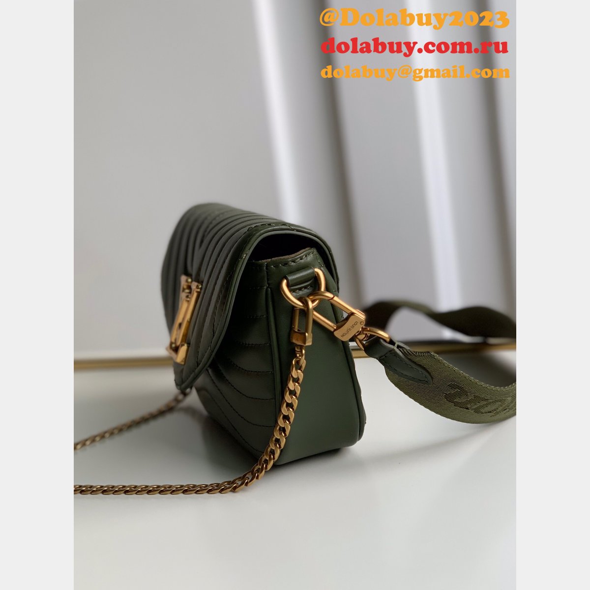 Louis Vuitton Replica M56461/M57864 New Wave Multi Pochette  Leather Crossbody