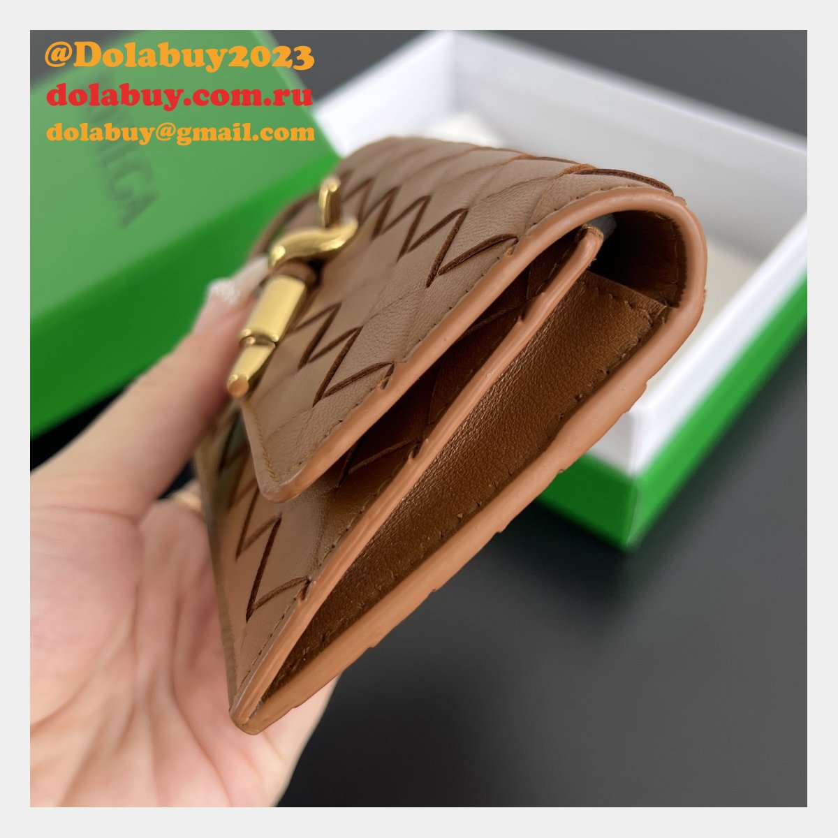 Cheap Bottega Veneta Replicas Amdiamo Cardholder