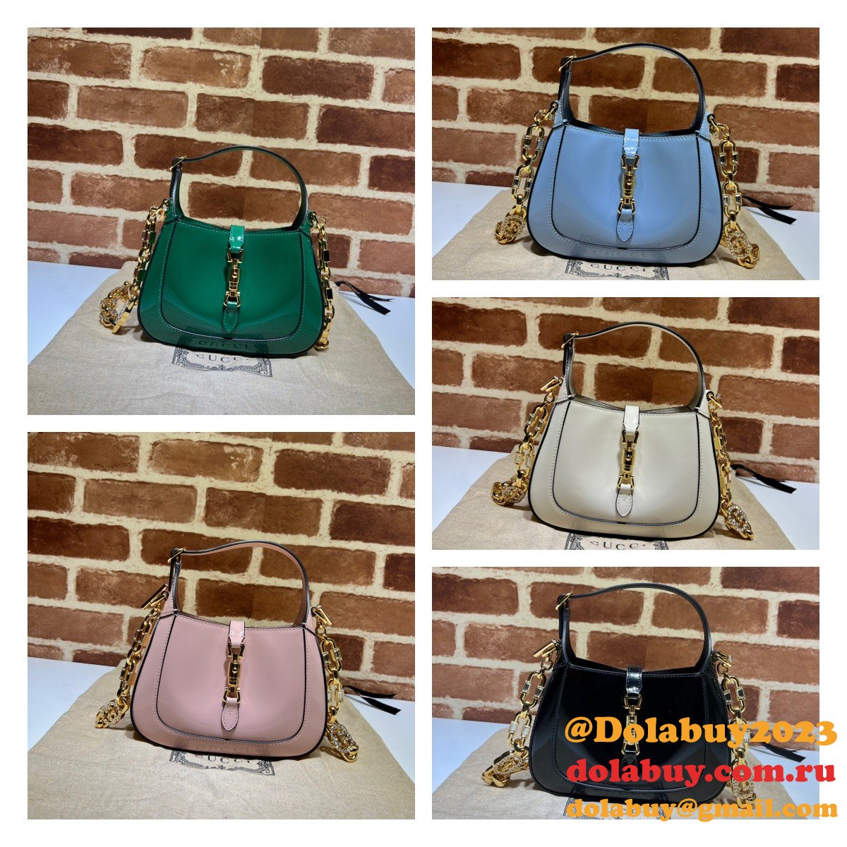 Gucci Top Replica Jackie 1961 Shoulder 699651 Bag