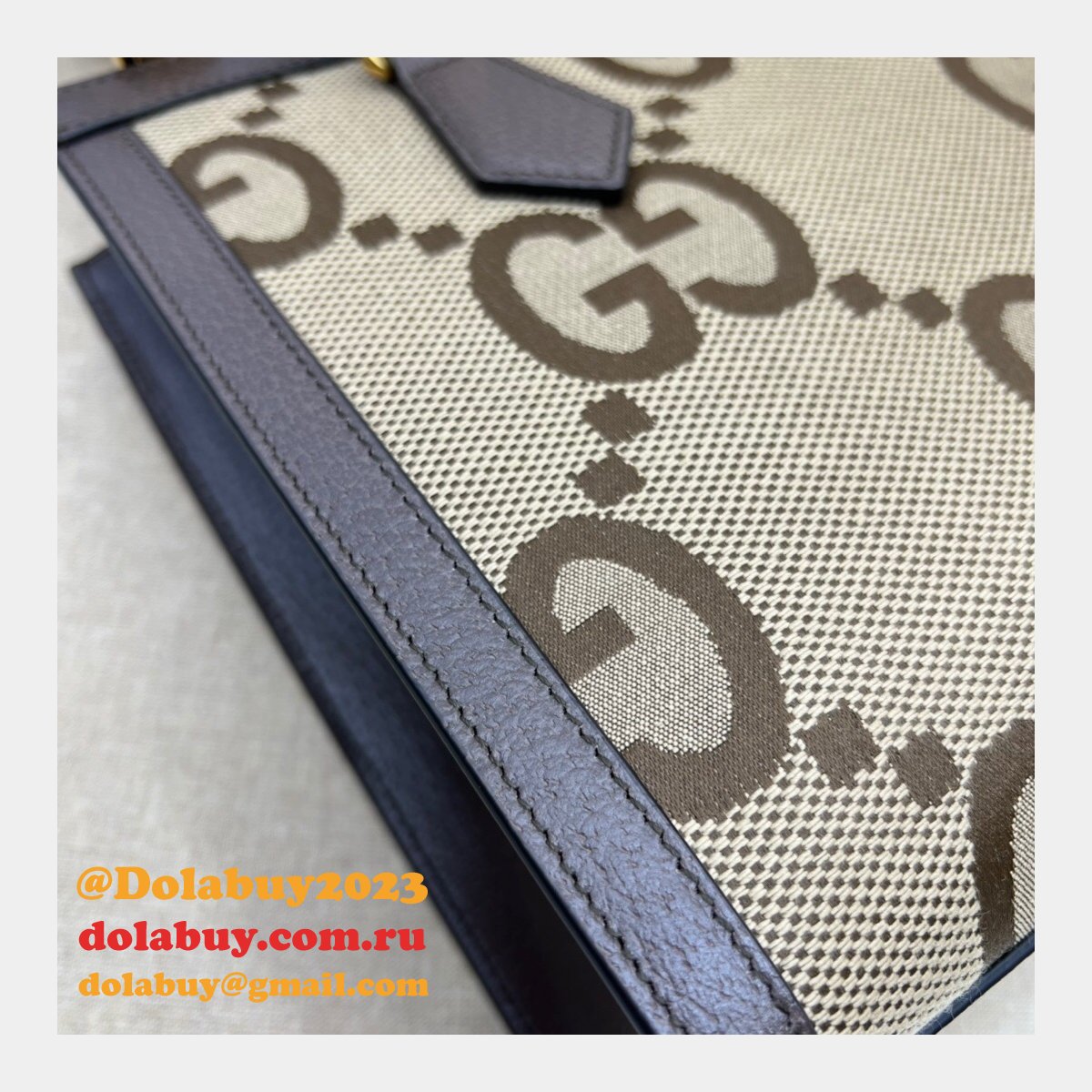 G*u*i replica usa 660195 gg canvas diana tote bag