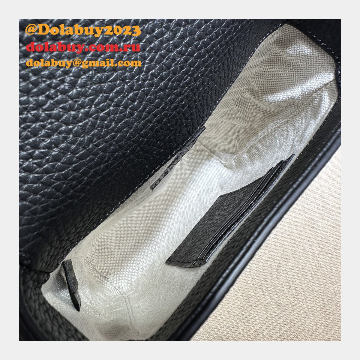 jumbo gg 1:1 mirror messenger 760235 G*u*i replica bag