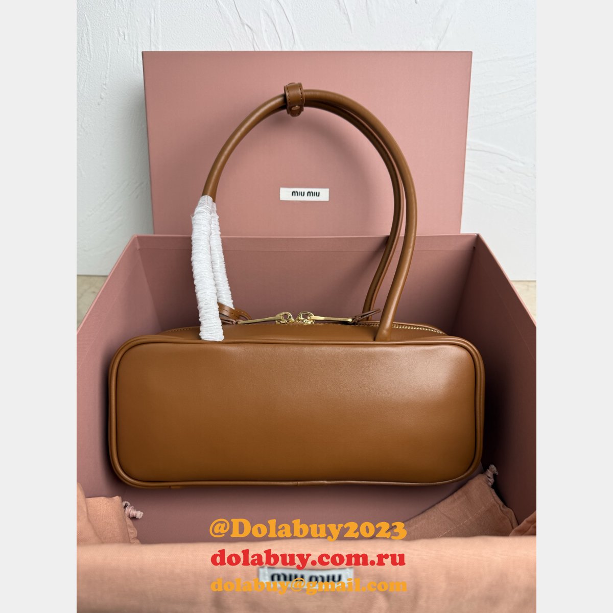 7 Star MIU MIU Beau Leather 5BB173 Bag