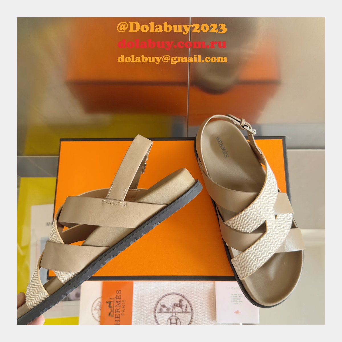 7 Star Hermes Kazimir Women Sandal