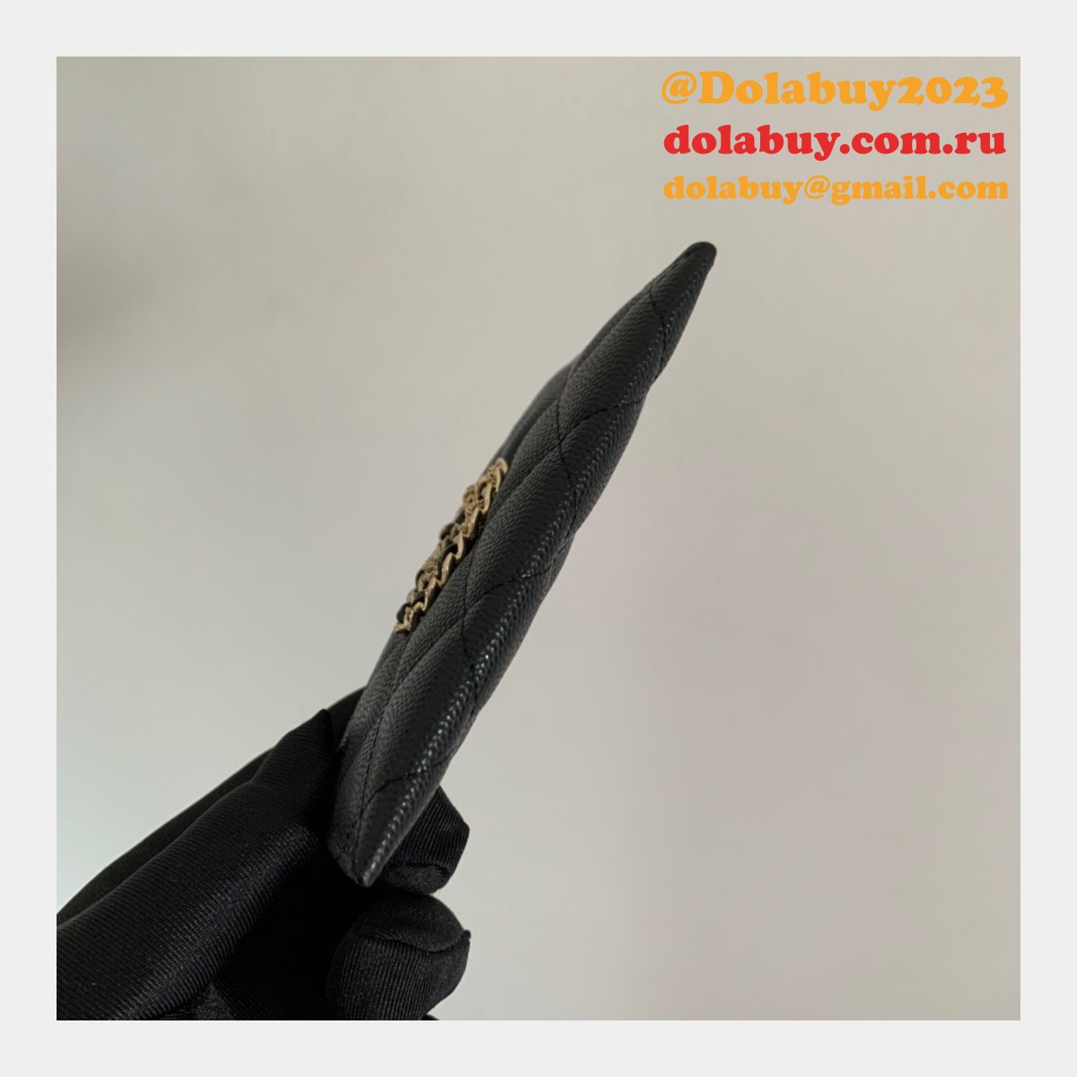 Fake AP1843 Wallets Replica Black Bags