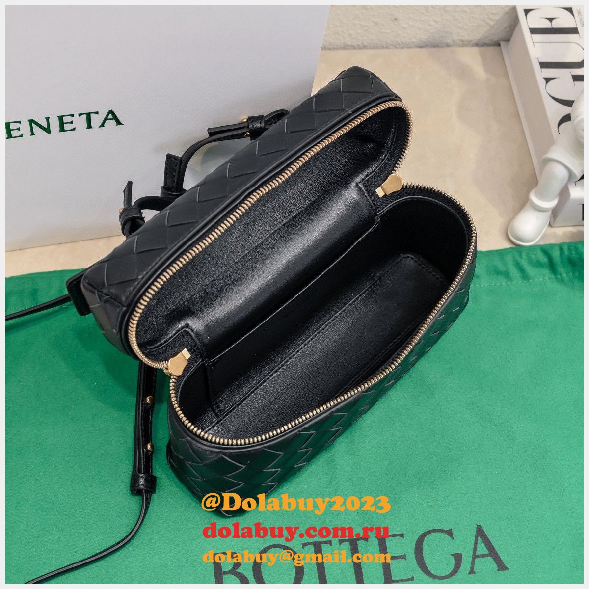 Luxury BOTTEGA VENETA 1:1 Mirror Vanity Case 789109