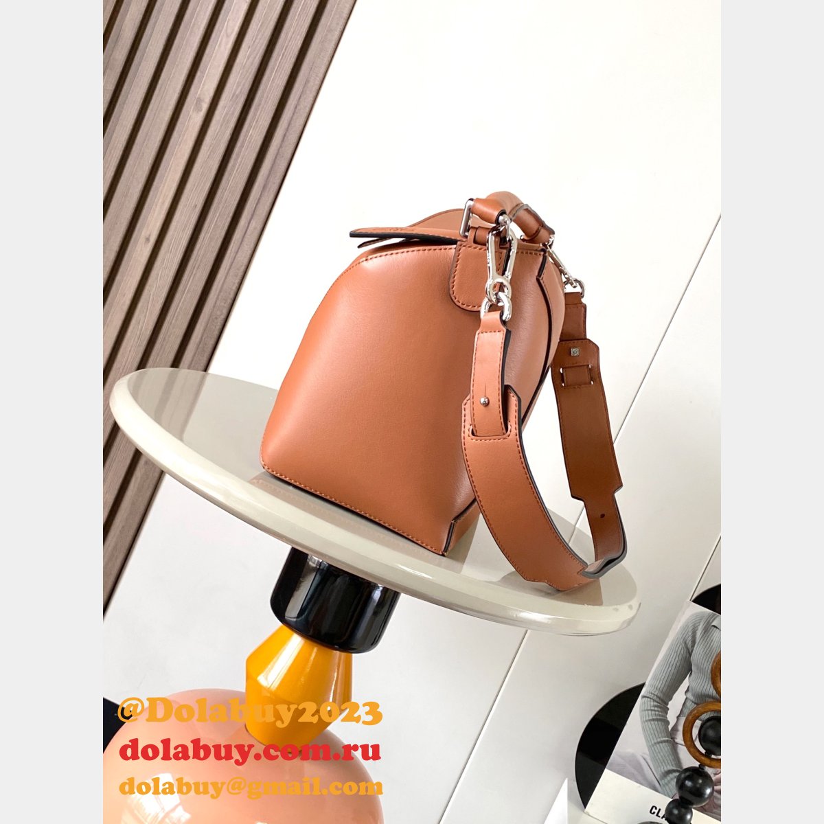 Top Quality Loewe Large Puzzle Bag In Classic calfskin 33CM