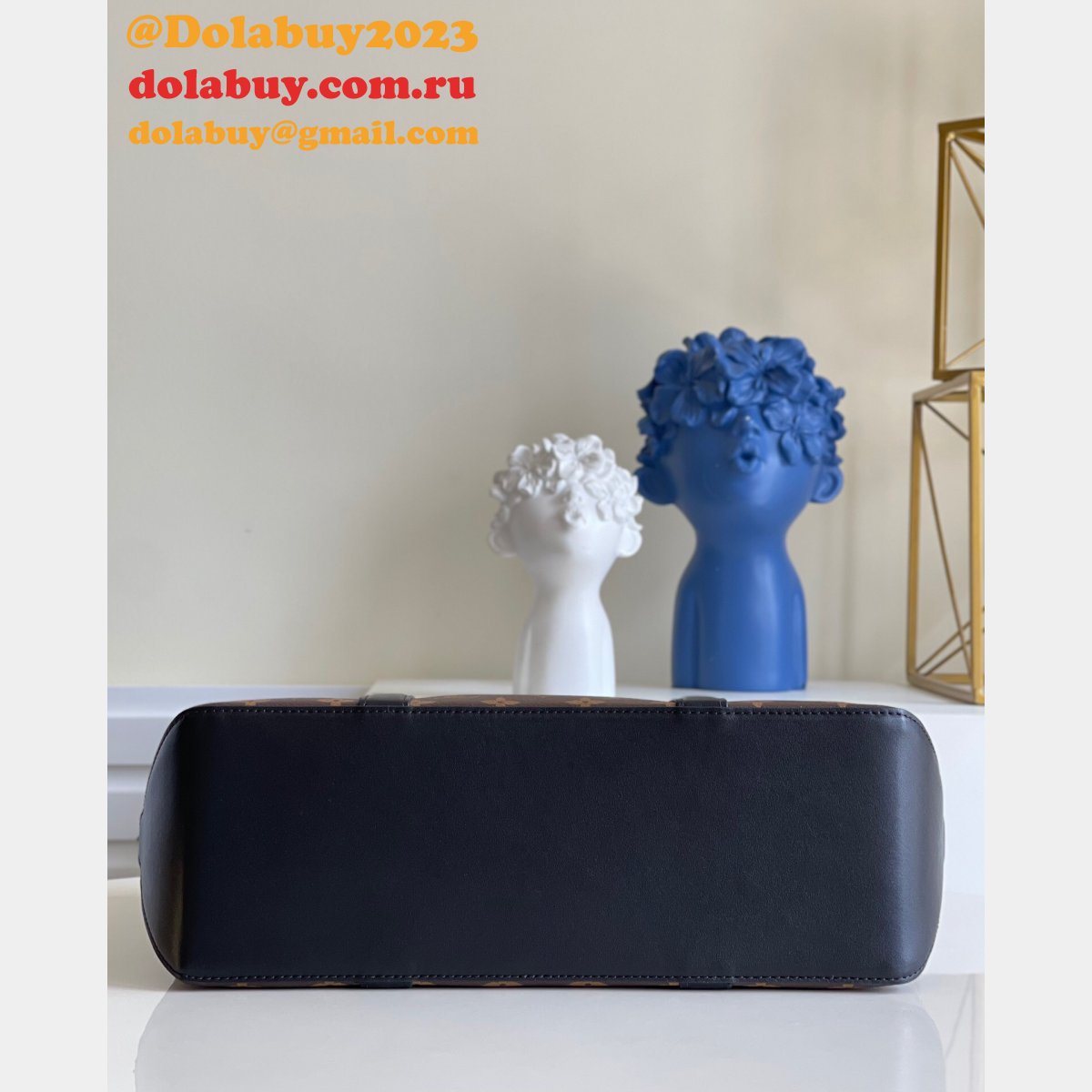 Perfect Quality Louis Vuitton Replica Week-End Tote PM Monogram Macassar M45734