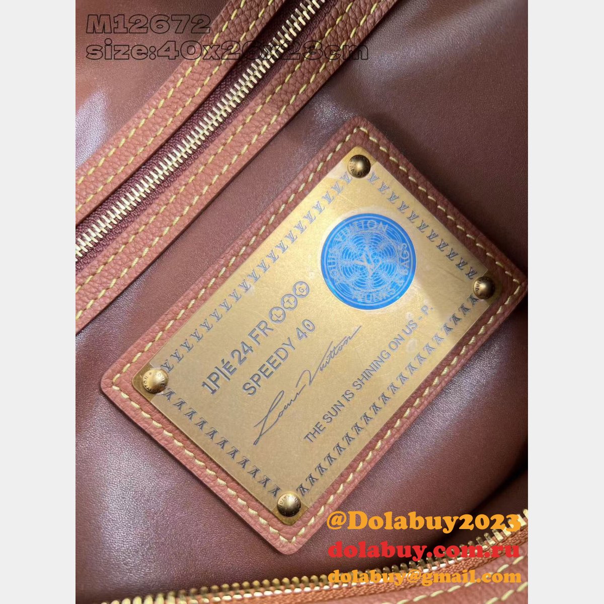 Louis Vuitton Knockoff M12672 Speedy P9 Bandoulière 40 7 Star Bag