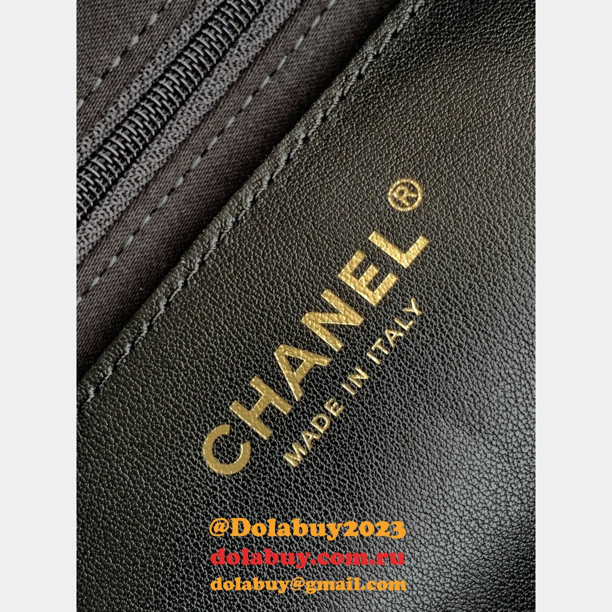 Replica AS5406 Spring-Summer 2025 Large Bucket Black Bag