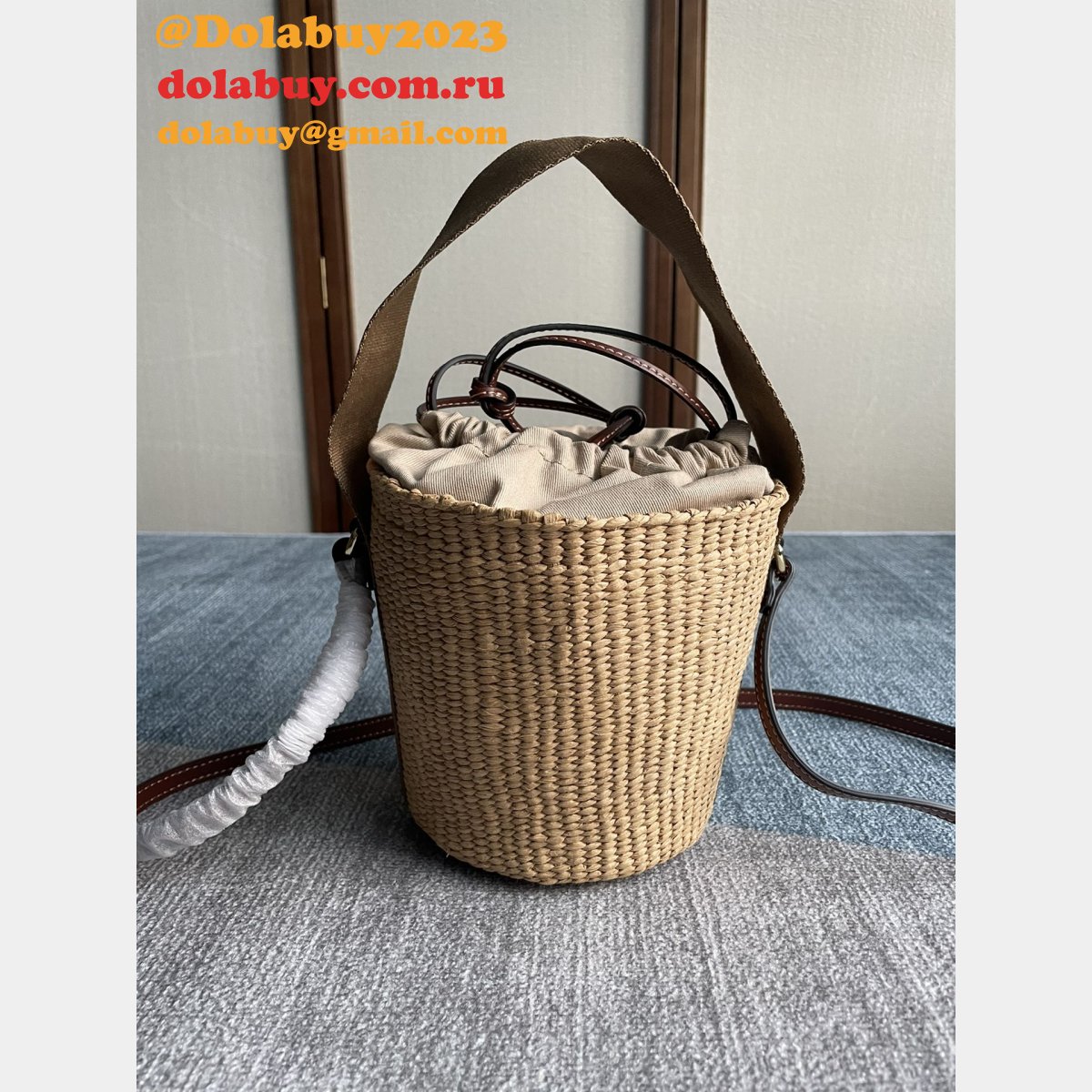 Fashion Wholesale Small Woody Basket handbag for sale