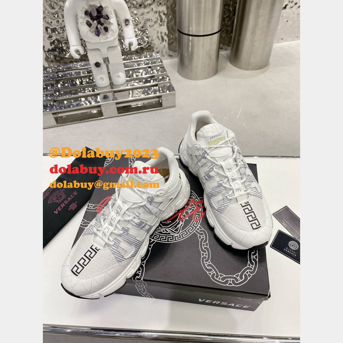 The Newest Replica Versace Daddy Wholesale High Quality Shoes