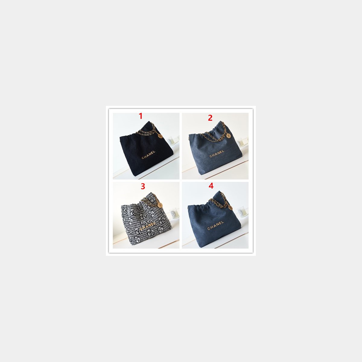 High Quality CC hobo velvet AS3261 2023S 22 bag