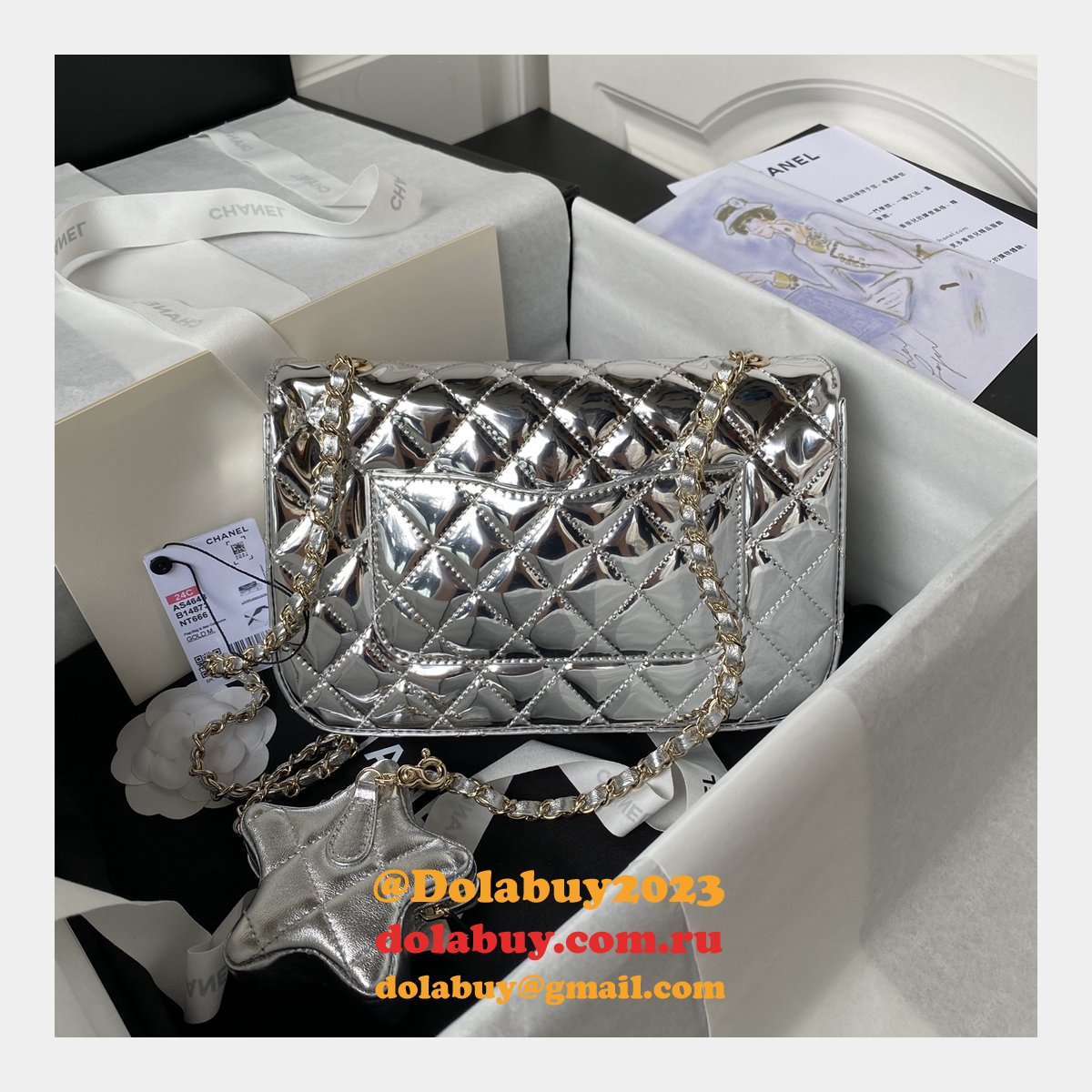 Designer Star Coin Purse AS4648/AS4647/AS4646 Flap Replica Bag